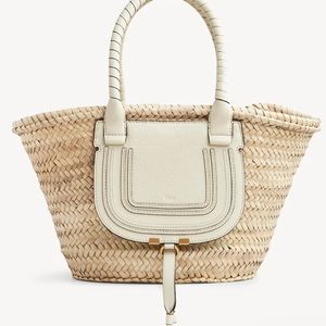 Medium marcie basket Raffia ( brand new with tags, receipt and dust bag)
